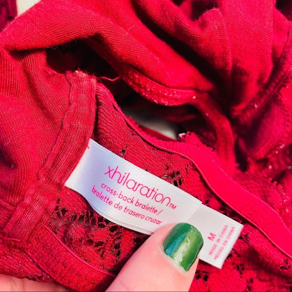 Maroon bralette bundle - Picture 3 of 8